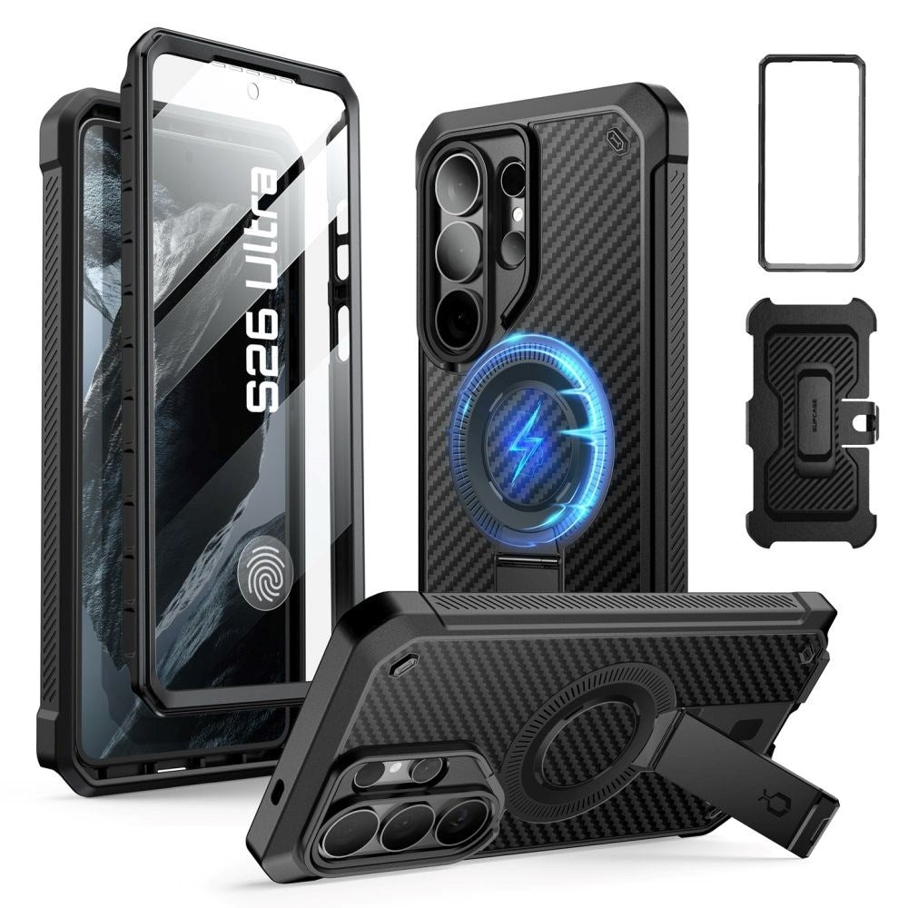 Samsung Galaxy S26 Ultra Supcase Unicorn Beetle Pro Case with Screen Protector - MagSafe Compatible - Black