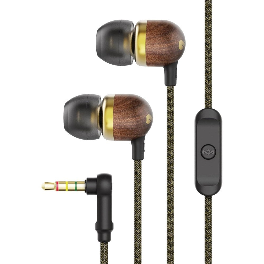 House of Marley Smile Jamaica Jack Plug In-Ear Headphones - Brass