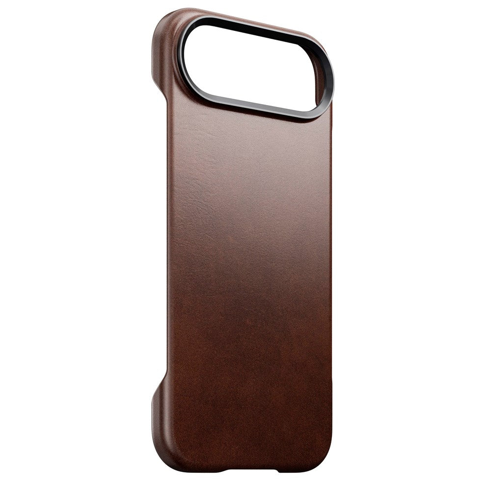 Nomad iPhone Air Traditional Horween Leather Case - MagSafe Compatible - Rustic Brown