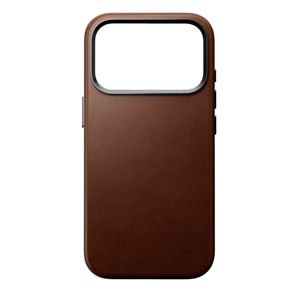 Nomad iPhone 17 Pro Traditional Leather Case - MagSafe Compatible - Brown