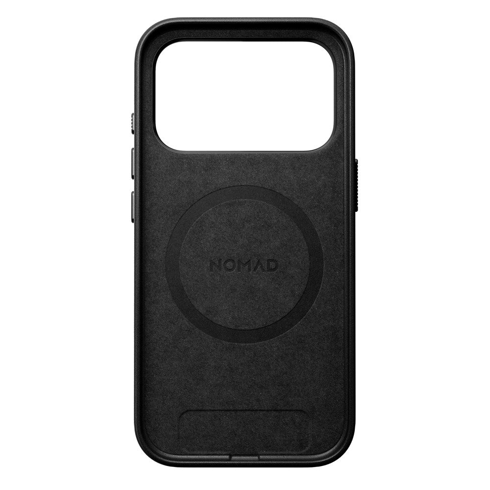 Nomad iPhone 17 Pro Traditional Leather Case - MagSafe Compatible - Black