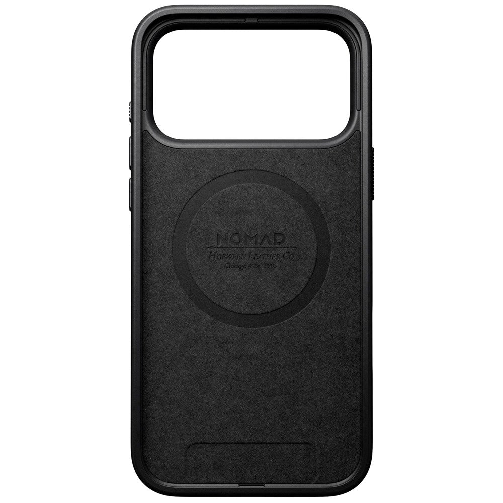 Nomad iPhone 17 Pro Max Modern Horween Leather Case - MagSafe Compatible - Black