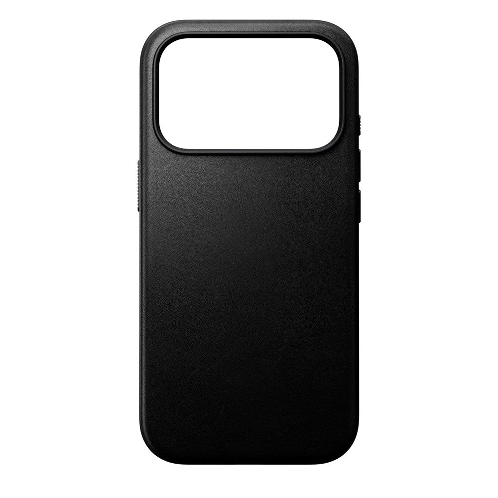 Nomad iPhone 17 Pro Modern Leather Case - MagSafe Compatible - Black