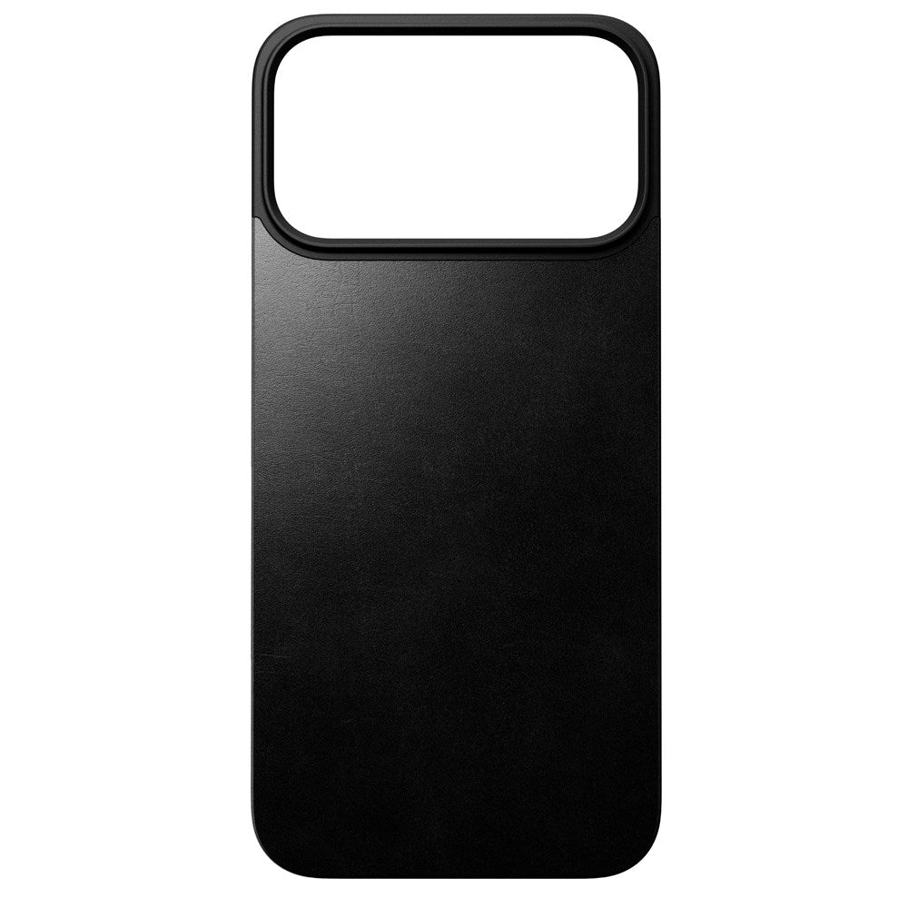 Nomad iPhone 17 Pro Magnetic Horween Leather Back Case - MagSafe Compatible - Black