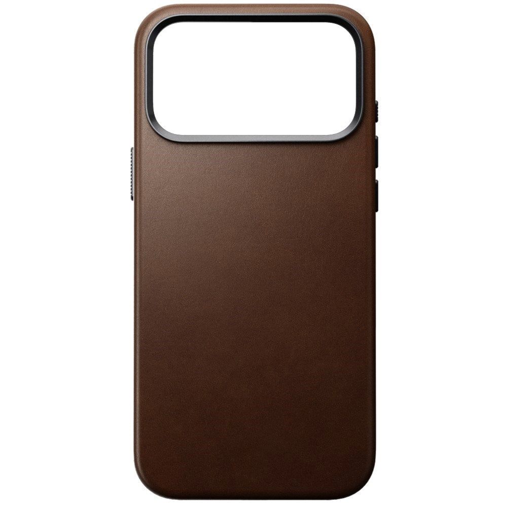 iPhone 18 Pro Nomad Traditional Leather Case - MagSafe Compatible - Brown