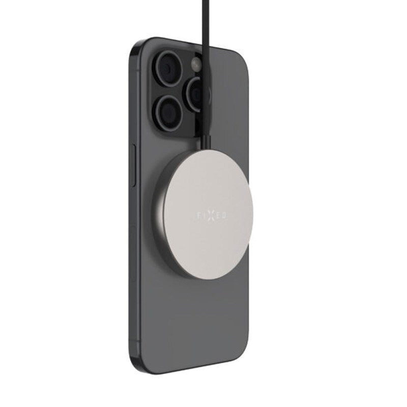 Fixed MagPad 15W Wireless Charger - MagSafe / Qi2 Compatible - Titanium