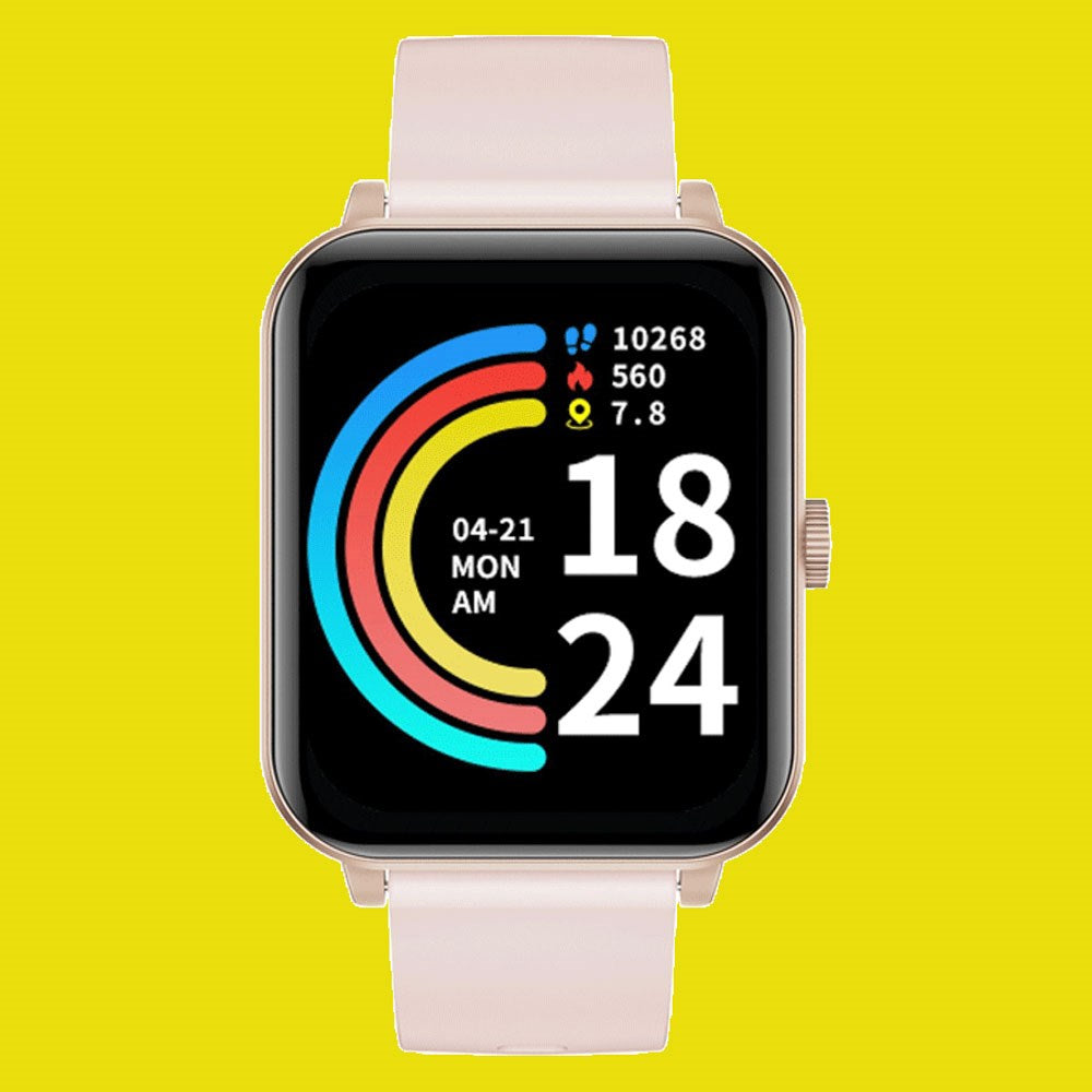 Niceboy WATCH Lite 4 - Smartwatch with Health Tracking & Call Function - Rose Gold