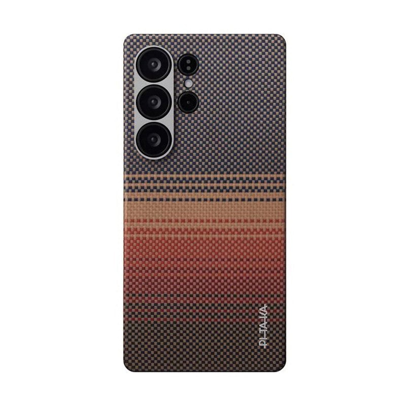 Samsung Galaxy S25 Ultra PITAKA Tactile Woven Case - MagSafe Compatible - Sunset
