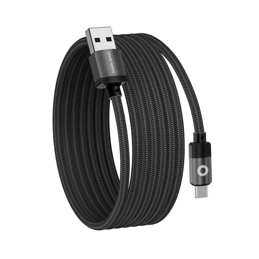 Mobile Origin Magnetic USB-A to USB-C Cable - 1m - Black