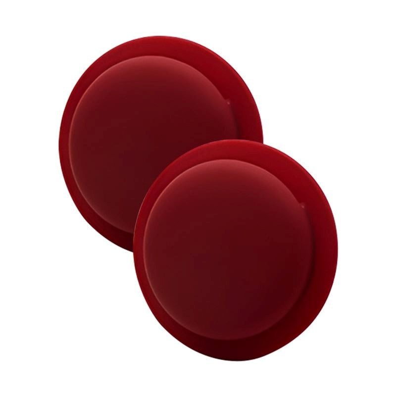 Mobile Origin Silicone AirTag Holder with Adhesive Back - 2 pcs. - Red