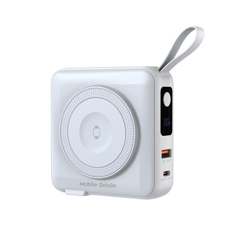 Mobile Origin PowerBank Travel Charger 10.000 mAh – MagSafe Compatible – White