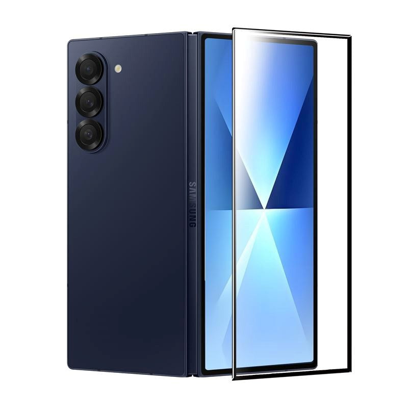 Samsung Galaxy Z Fold7 Mobile Origin EasyGlass Screen Protector - Transparent / Black Edge