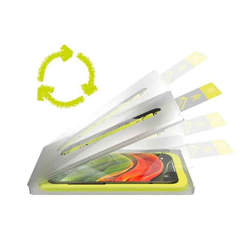 iPhone Air Mobile Origin Screen Guard Screen Protector with Mounting Box - Privacy Function - 2 pcs. - Transparent