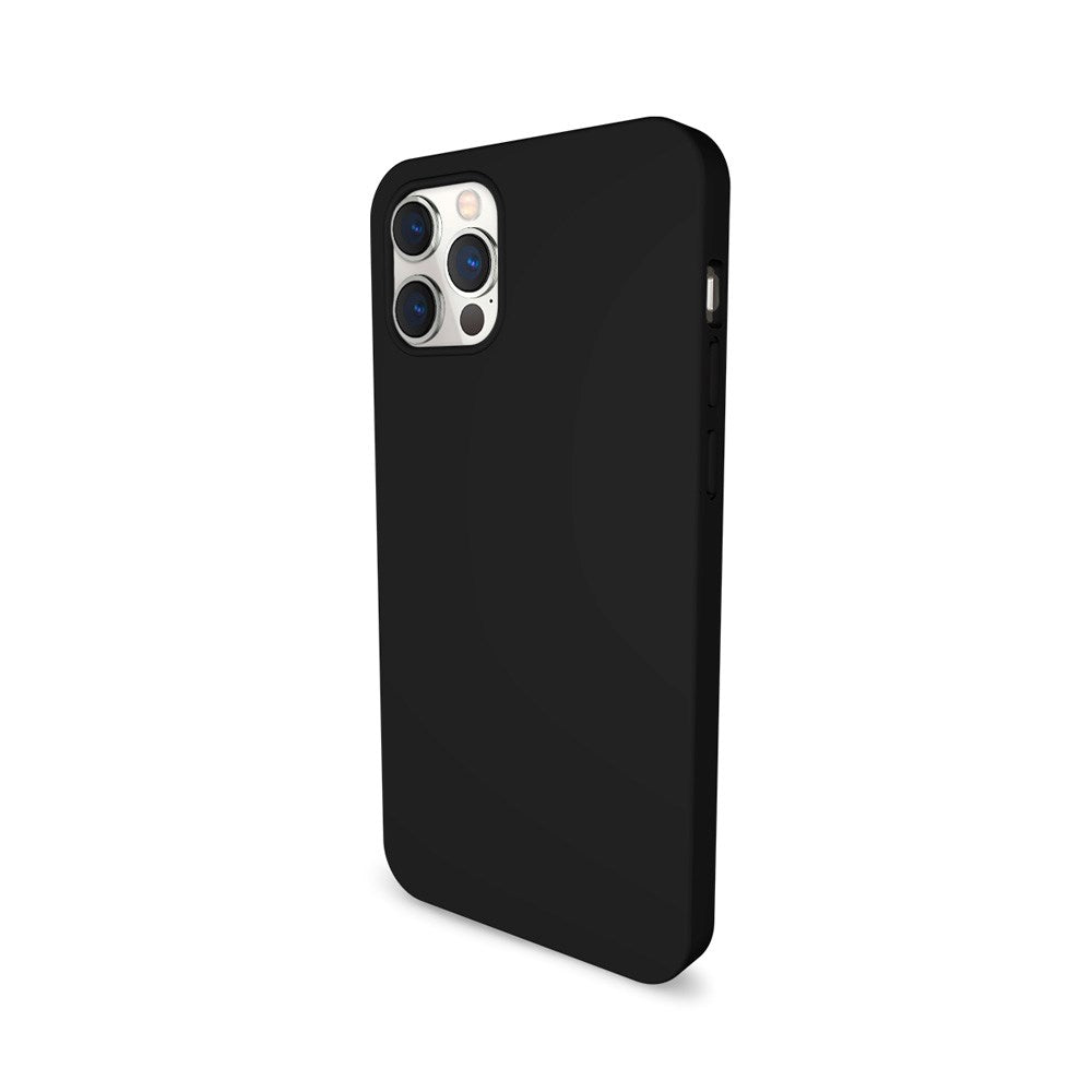 iPhone 12 / 12 Pro Epico Mag+ Silicone Case - MagSafe Compatible - Black