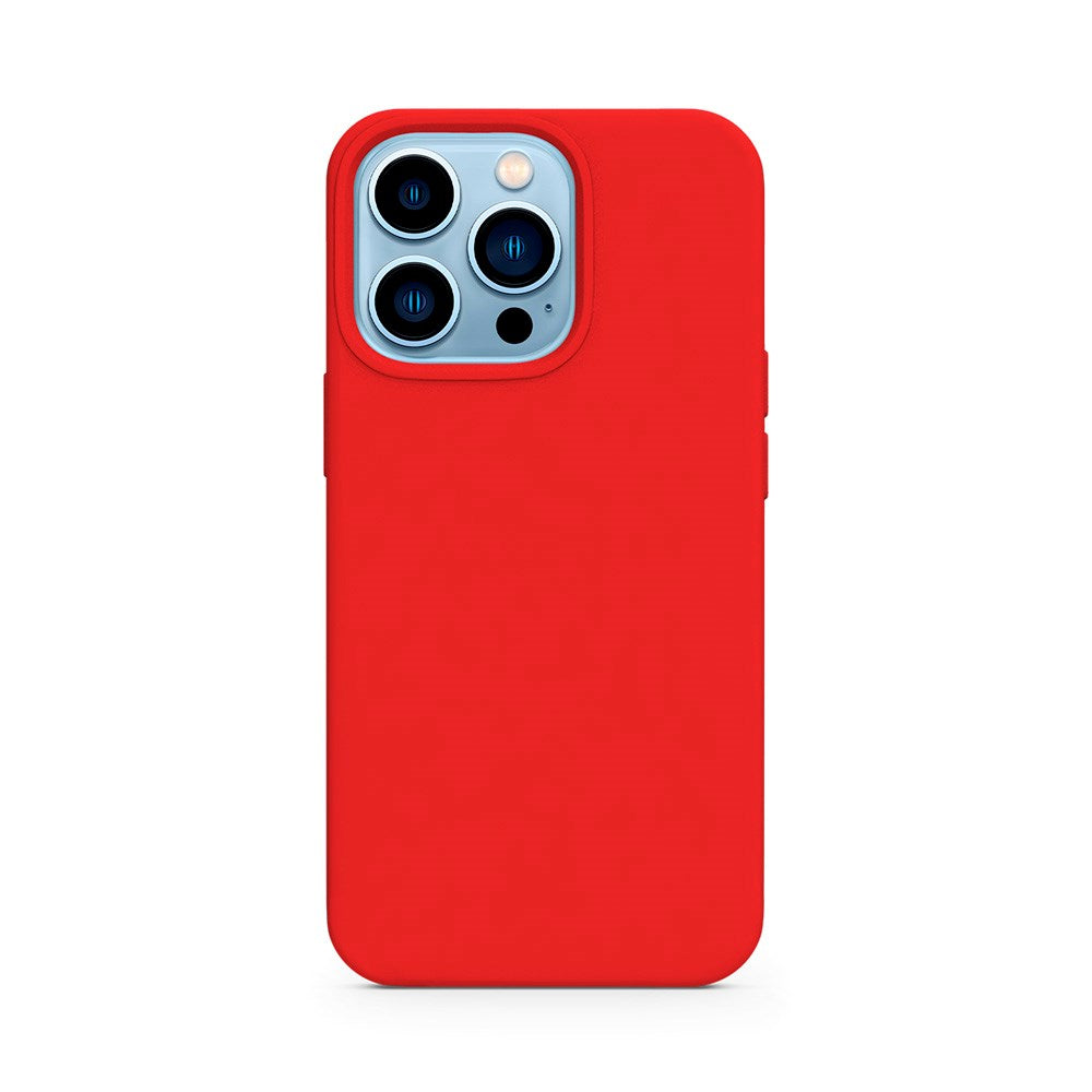 iPhone 13 Pro Epico Mag+ Silicone Case - MagSafe Compatible - Red