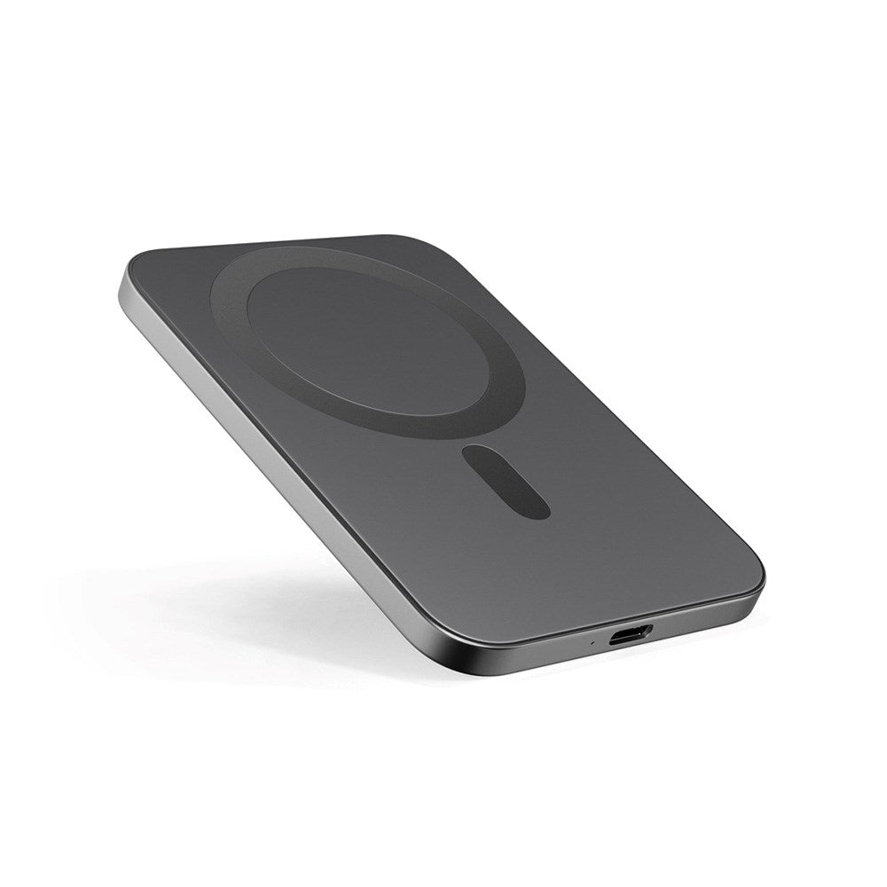 Epico 10W UltraPack EM31 Slim Alu Mag+ 3000 mAh Power Bank with USB-C - MagSafe Compatible - Grey