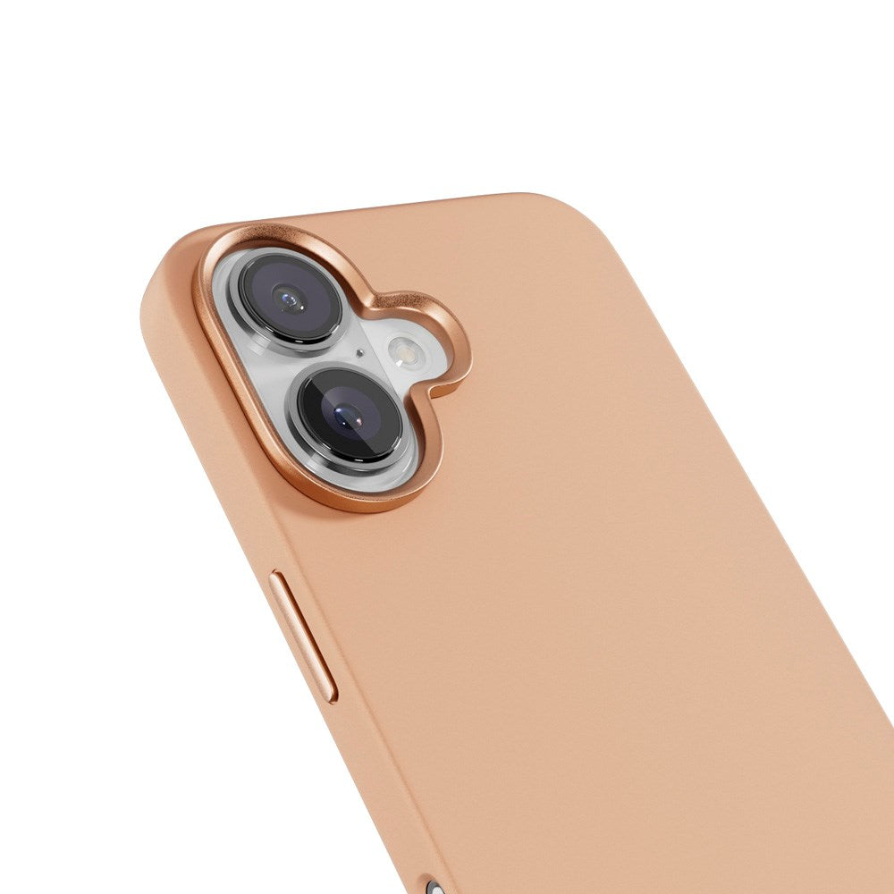 iPhone 16 Epico Mag+ Silicone Case - MagSafe Compatible - Desert Titanium