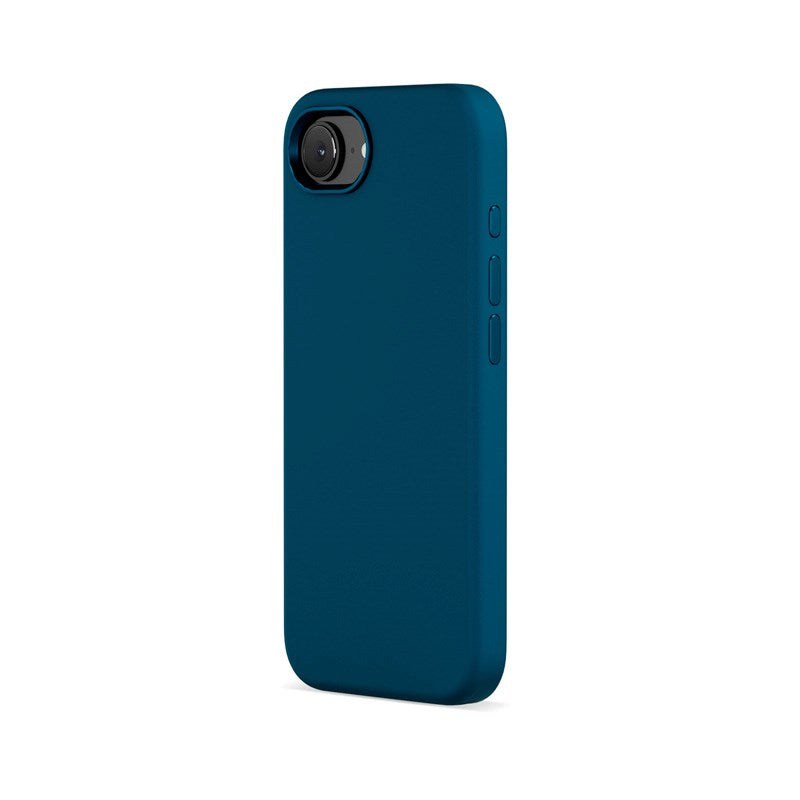 iPhone 16e Epico Mag+ Silicone Case - MagSafe Compatible - Petrol Blue