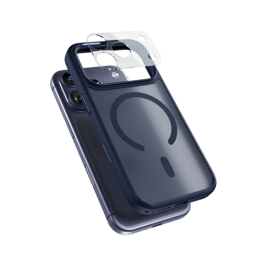 iPhone 17 Pro Epico HeroMatte Pro Mag+ Case with Camera Protection - MagSafe Compatible - Blue