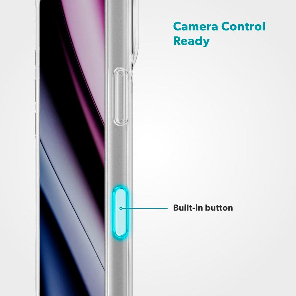 iPhone 17 Pro Max Epico Tile Mag+ Case - MagSafe Compatible - Transparent / White