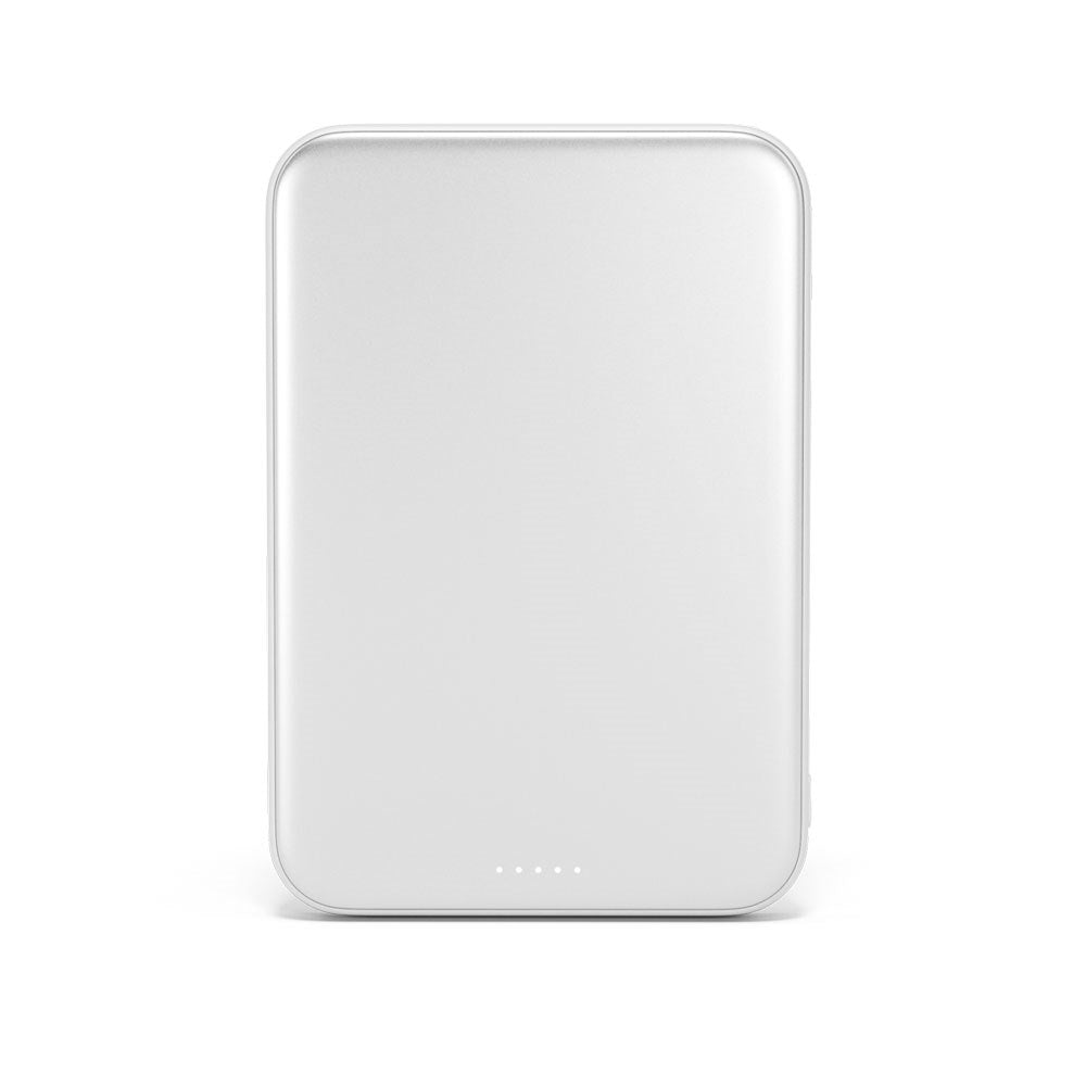 Epico UltraPack EM75 Alu Mag+ Wireless PowerBank - 25W & 10.000 mAh - Qi2 / MagSafe Compatible - Silver