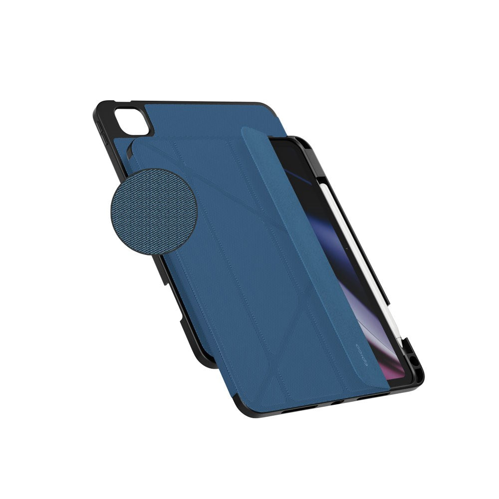 iPad Air 11-10.9" (2026-2020) / Pro 11" (2022-2018) Epico SolidWoven Flip Case - Blue