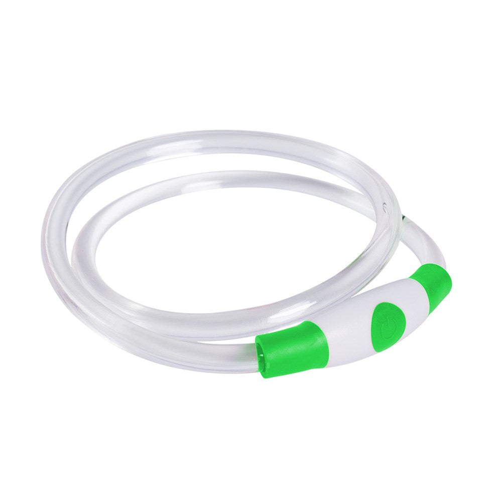 Bee-Safe LED Dog Collar - Green