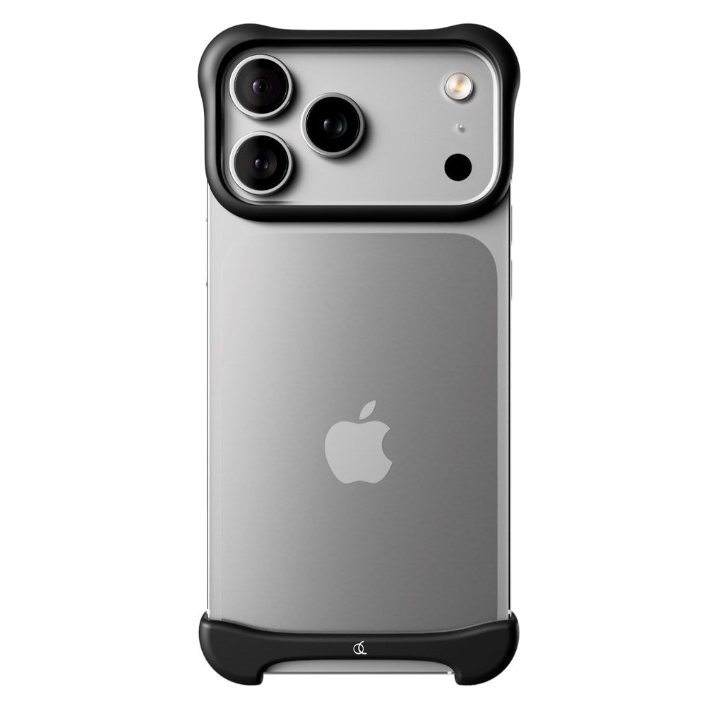 iPhone 17 Pro Max Arc Pulse Aluminum Bumper Case - Matte Black