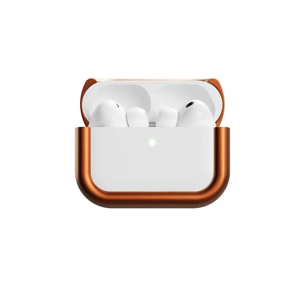 AirPods Pro 3 Arc Pulse Aluminium Case - Matte Orange