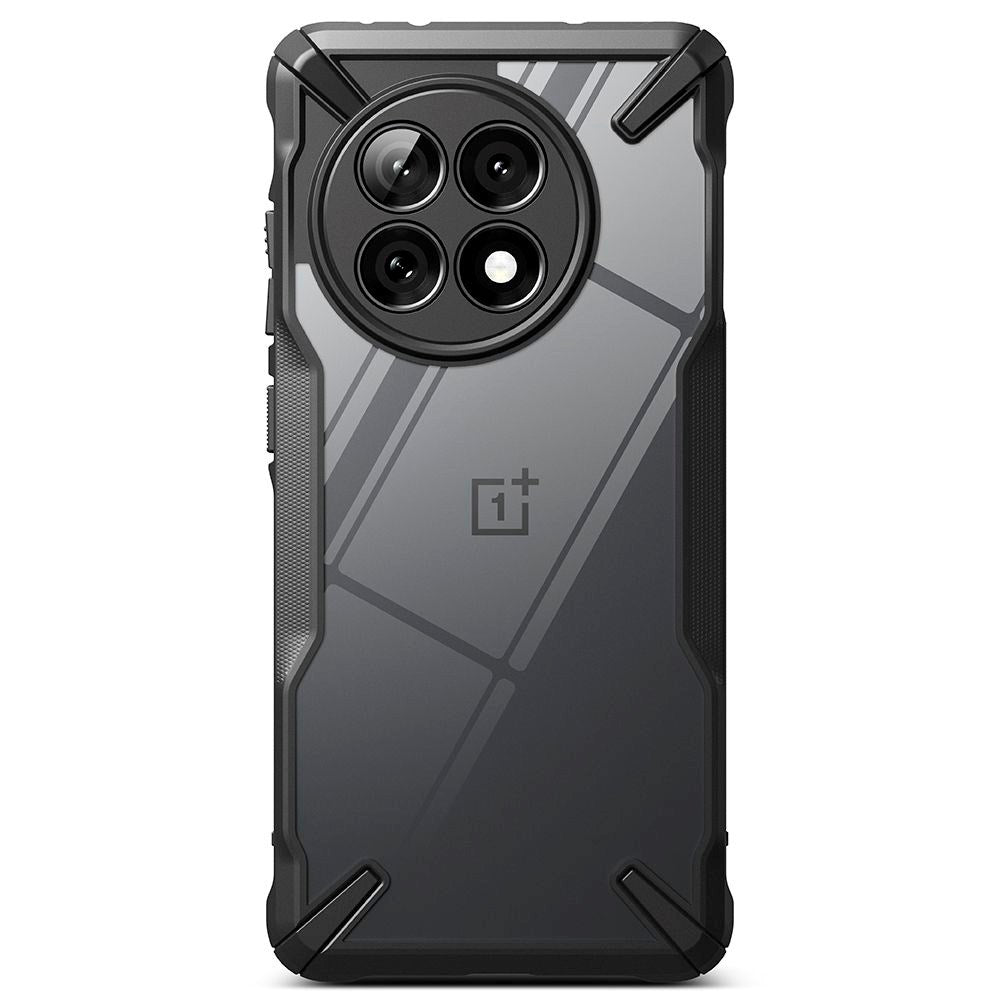 OnePlus 13R Ringke Fusion X Case - Black / Transparent
