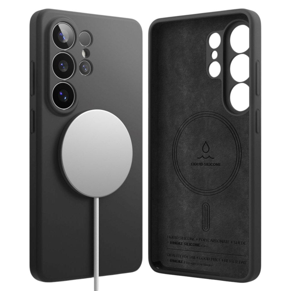 Samsung Galaxy S26 Ultra Ringke Silicone Case - MagSafe Compatible - Black