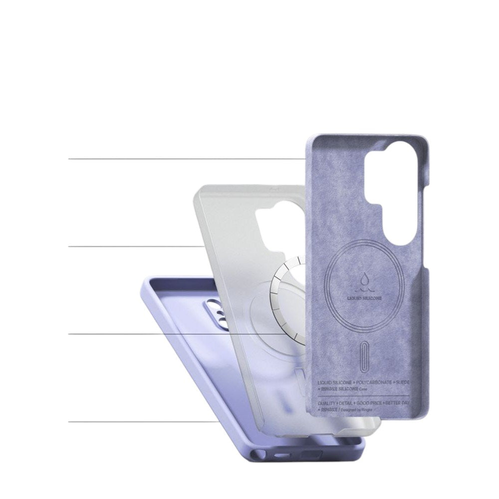 Samsung Galaxy S26 Ultra Ringke Silicone Case - MagSafe Compatible - Purple