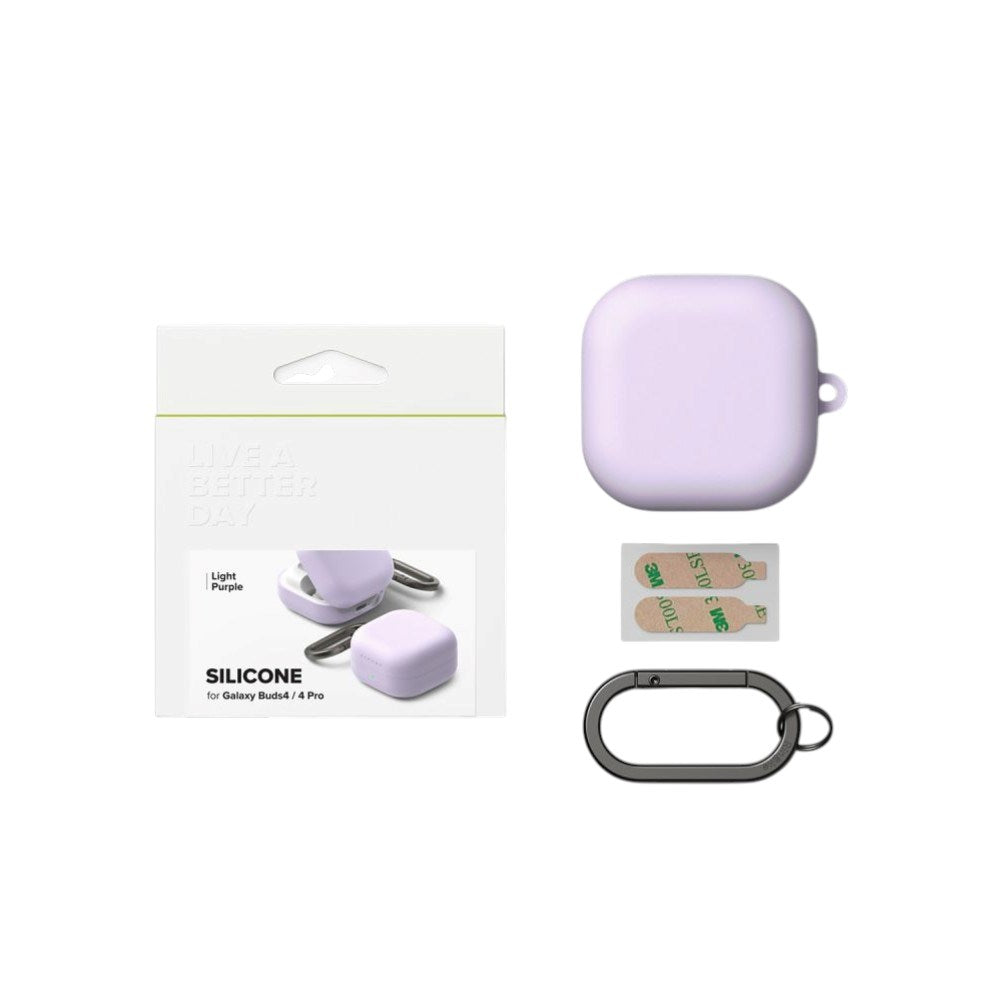 Samsung Galaxy Buds 4 / 4 Pro Ringke Silicone Case - Purple