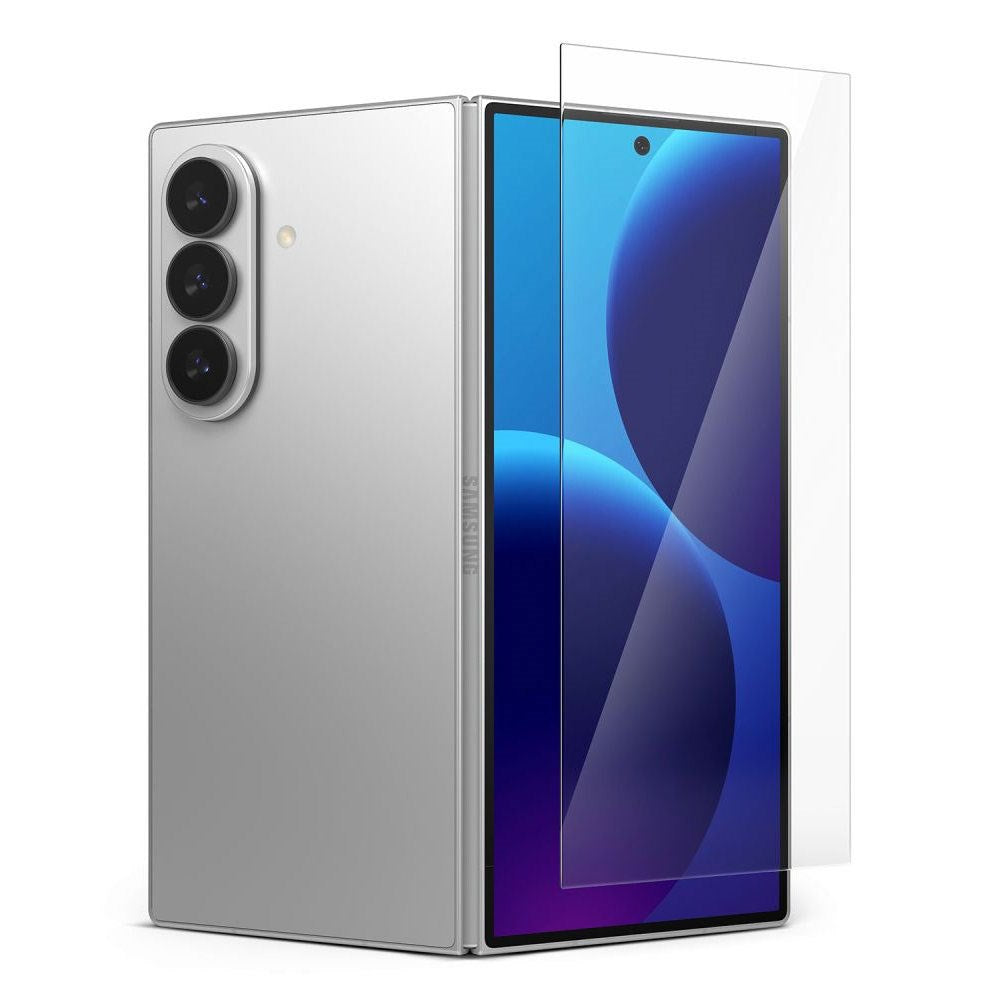 Samsung Galaxy Z Fold8 Ultra Ringke Cover Display Easy Slide Protective Glass with Installation Frame - 2 pcs - Transparent