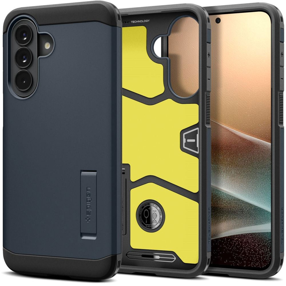 Samsung Galaxy A57 Spigen Tough Armor T Case with Kickstand - Blue