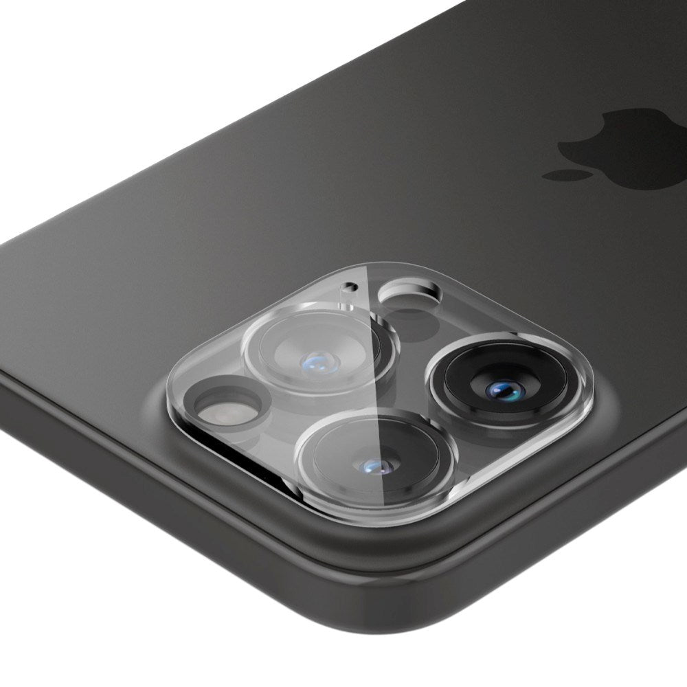 iPhone 16 Pro / 16 Pro Max / 15 Pro / 15 Pro Max / 14 Pro / 14 Pro Max Spigen Glass tR Optik Camera Protection Glass - 2 pcs - Transparent