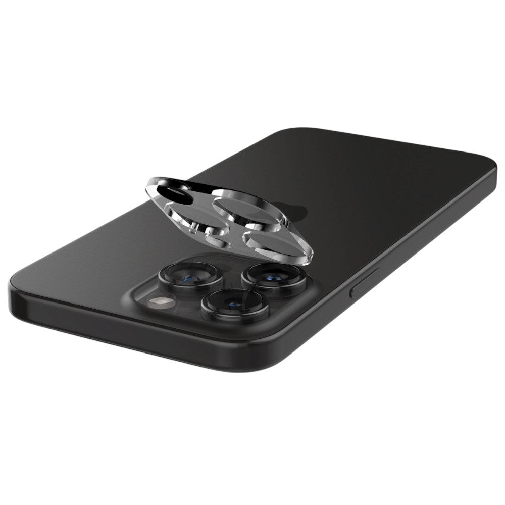 iPhone 16 Pro / 16 Pro Max / 15 Pro / 15 Pro Max / 14 Pro / 14 Pro Max Spigen Glass tR Optik Camera Protection Glass - 2 pcs - Transparent