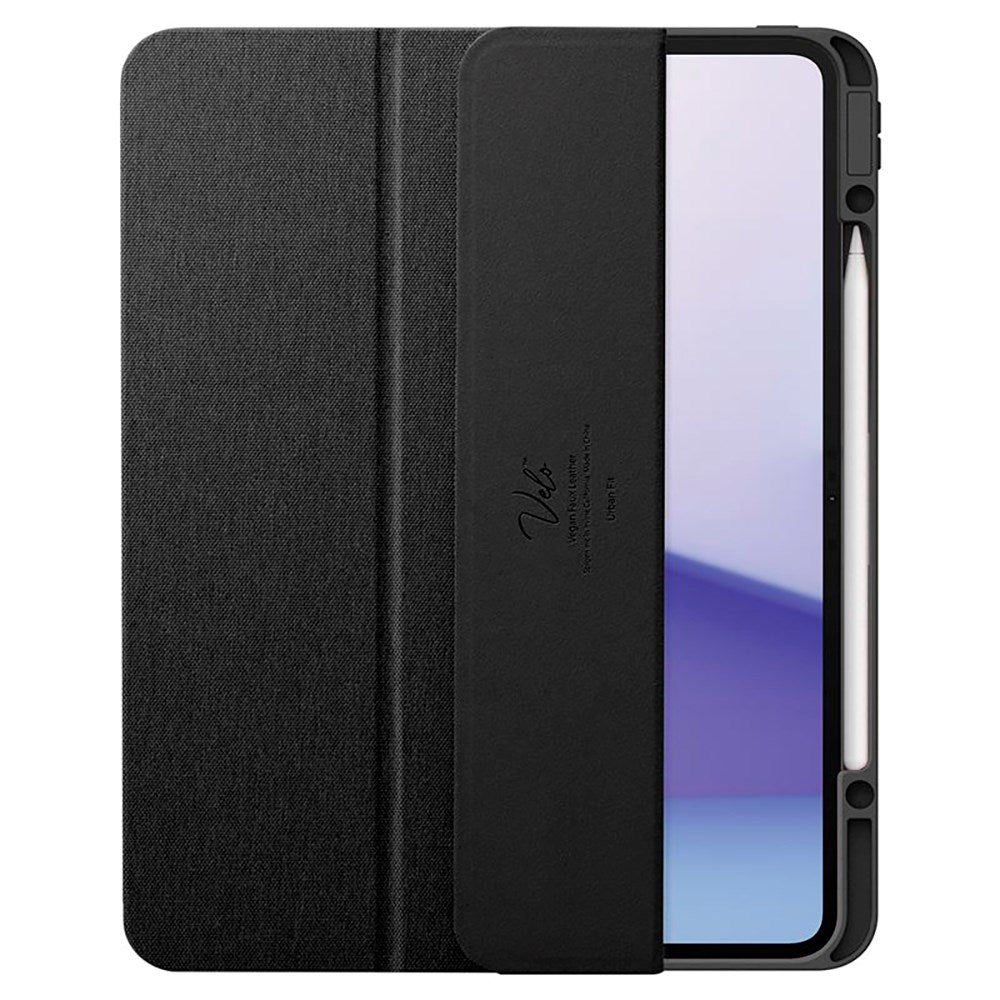 iPad Pro 13" (2025 / 2024) Spigen Urban Fit Fabric Case w. Pen Holder - Black