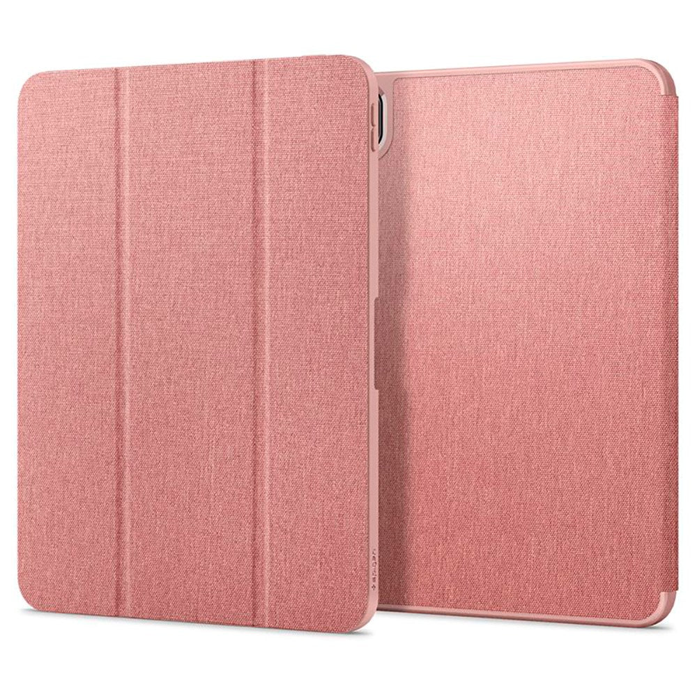 iPad Pro 11" (2025 / 2024) Spigen Urban Fit Fabric Case w. Pen Holder - Rose Gold