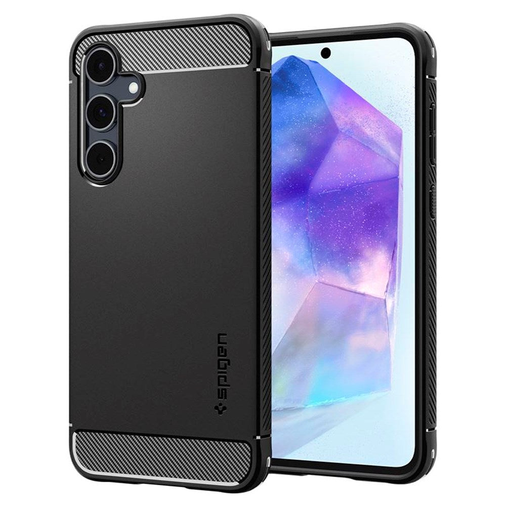 Samsung Galaxy A55 (5G) Spigen Rugged Armor Case - Black