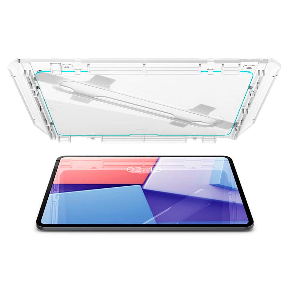 iPad Pro 13" (2025 / 2024) Spigen EZ Fit Glas.tR Screen Protection - Case Friendly - Transparent