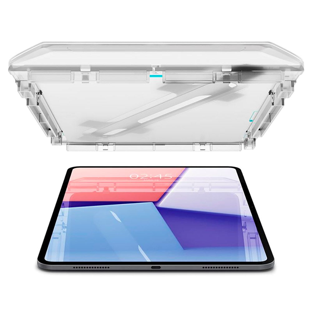 iPad Pro 13" (2025 / 2024) Spigen EZ Fit Glas.tR Screen Protection - Case Friendly - Transparent