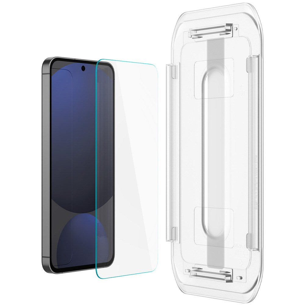 Samsung Galaxy S24 FE / A56 (5G) Spigen EZ Fit Glas.tR Screen Protection 2. Pcs - Case Friendly - Transparent