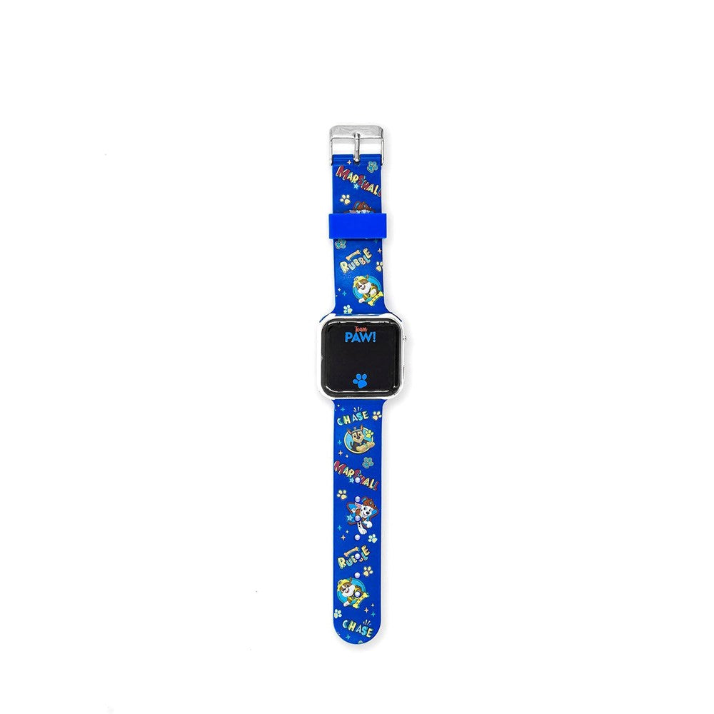 Accutime LED Watch for Kids with Adjustable Strap - Paw Patrol