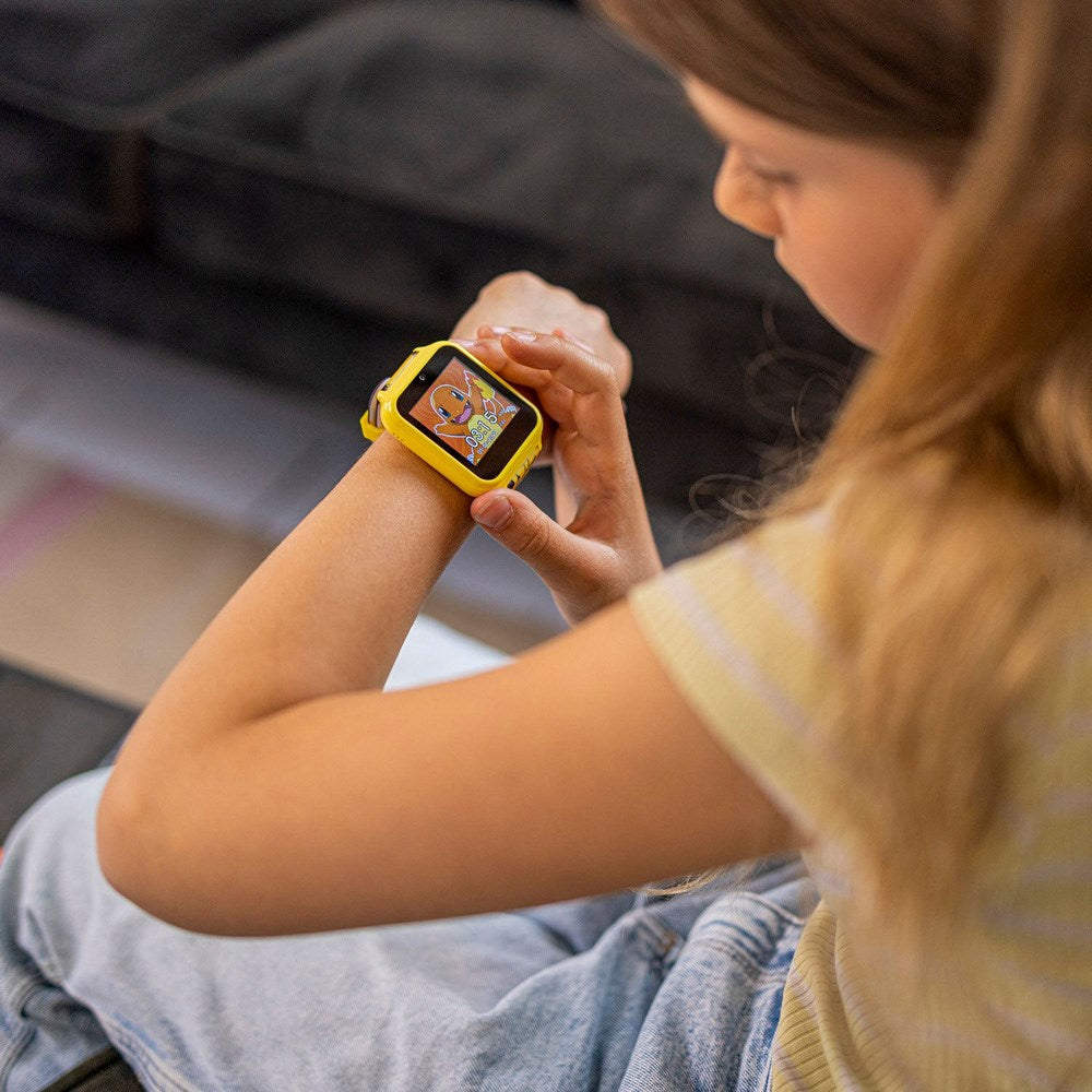Accutime Smartwatch for Kids with Various Functions - Pokémon / Yellow