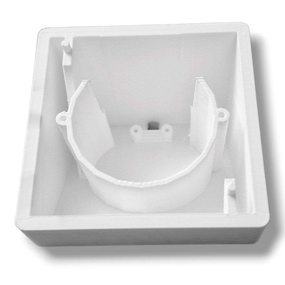 Light Solutions - Shelly Wall Display Table Stand - 35 Degrees - White