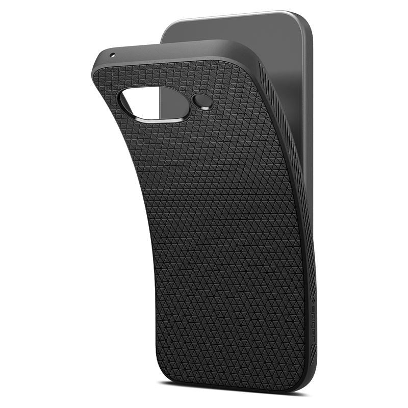 Google Pixel 9a Spigen Liquid Air - Flexible Plastic Case - Black