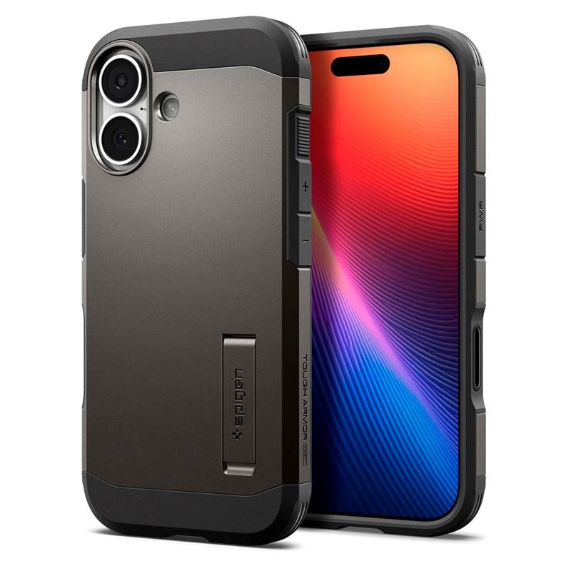 iPhone 17 Spigen Tough Armor T Case - MagSafe Compatible - Grey