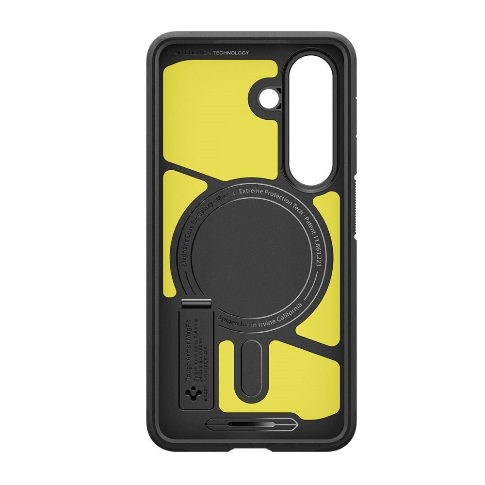 Samsung Galaxy S26+ (Plus) Spigen Tough Armor Hybrid Case with Kickstand - MagSafe Compatible - Black