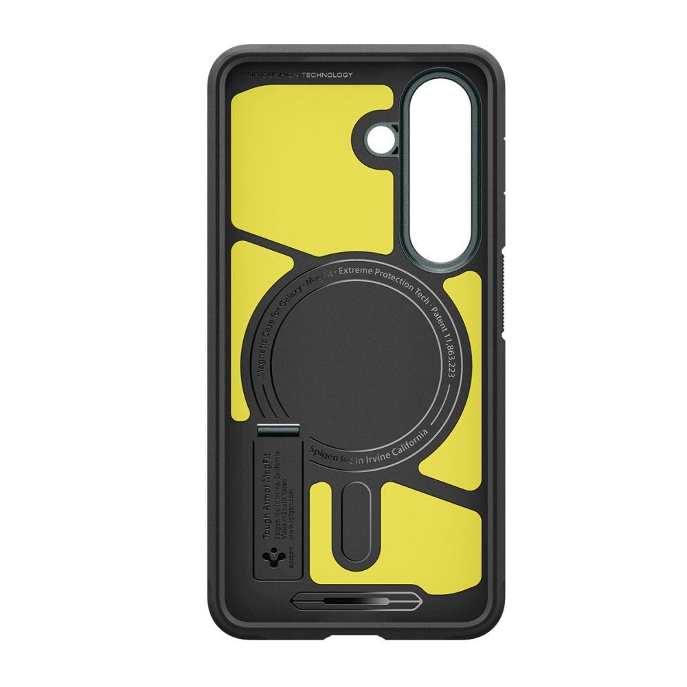 Samsung Galaxy S26+ (Plus) Spigen Tough Armor Hybrid Case with Kickstand - MagSafe Compatible - Green